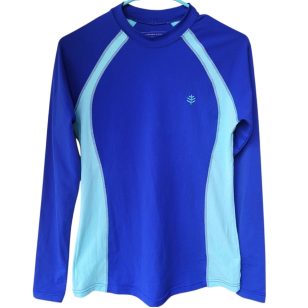 Coolibar UPF 50+ Long Sleeve Rashguard Top Size S